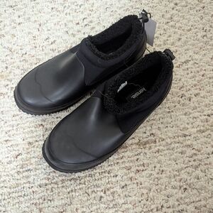 Kensie Black Rain & Snow Boots Slip-On Style
